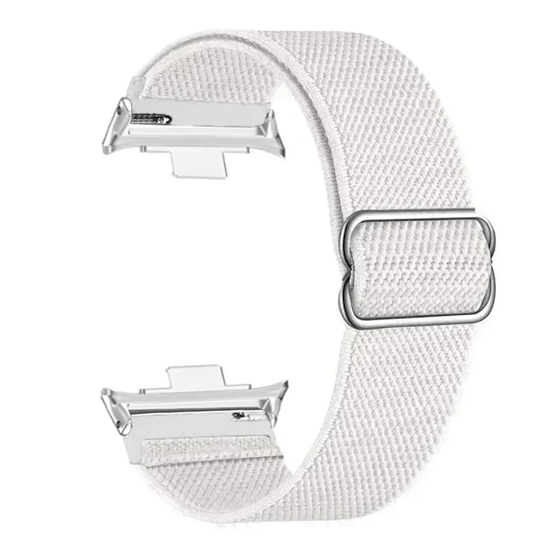 Elastic Nylon Strap For Redmi Watch 4 5 6 Replacement Women Men Solo Braided Watch Band Loop For Xiaomi Mi Band 8 Pro Bracelet