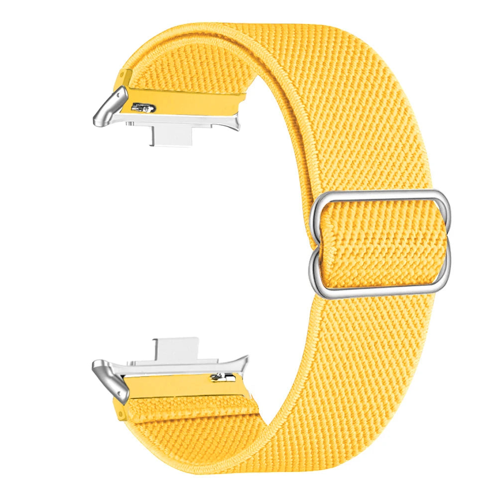 Elastic Nylon Strap For Redmi Watch 4 5 6 Replacement Women Men Solo Braided Watch Band Loop For Xiaomi Mi Band 8 Pro Bracelet