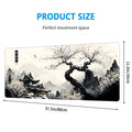 Landscape ink painting Mouse Pad Desk Pad Mouse Mat Game Mouse pad Gift Mouse Pad Anti-Slip Rubber Base Extended Keyboard Pad
